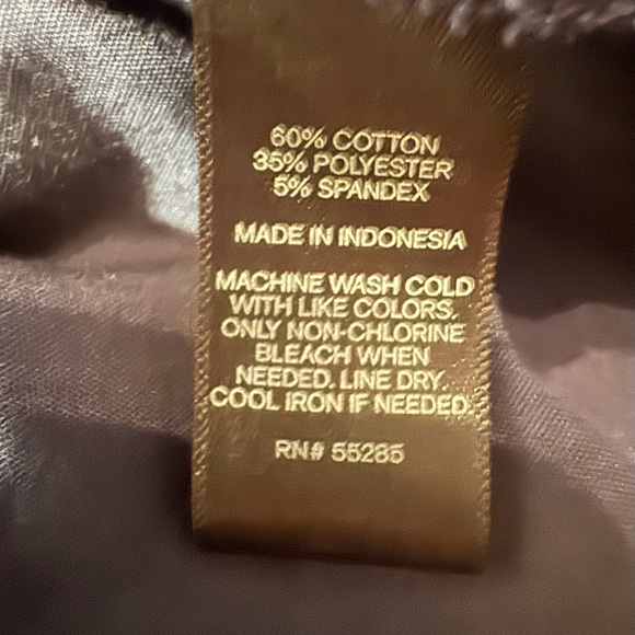 Express Dark Blue Short Sleeve Western Take, adjustable waist - Picture 12 of 12